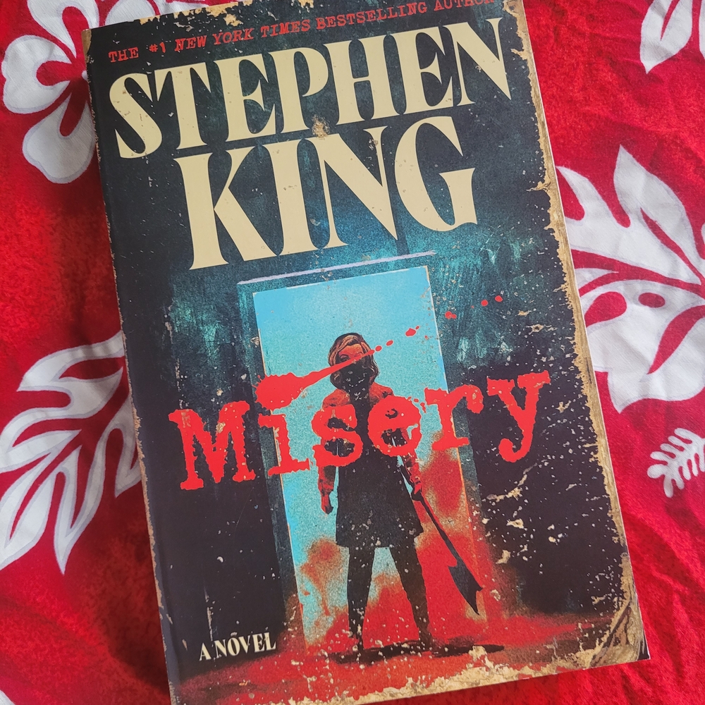 Stephen King 'Misery' Brand New Retro Cover Book Classic Horror Cult Thriller